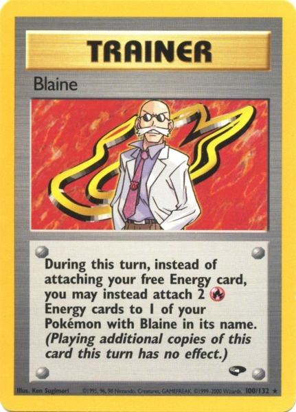 Blaine (100/132) [Gym Challenge Unlimited] | Chromatic Games