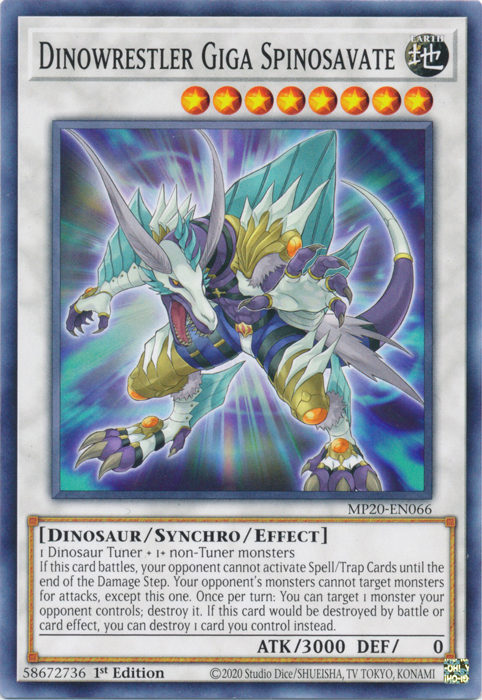 Dinowrestler Giga Spinosavate [MP20-EN066] Common | Chromatic Games