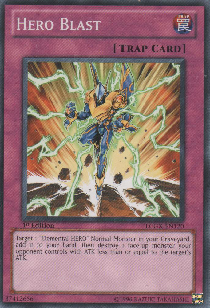 Hero Blast [LCGX-EN120] Common | Chromatic Games
