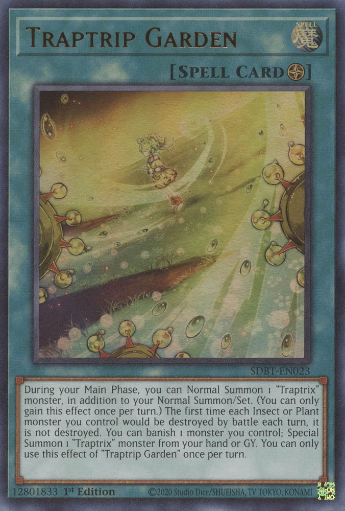 Traptrip Garden [SDBT-EN023] Ultra Rare | Chromatic Games
