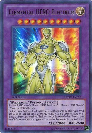 Elemental HERO Electrum [LCGX-EN052] Ultra Rare | Chromatic Games