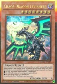 Chaos Dragon Levianeer (Alternate Art) [MAGO-EN017] Gold Rare | Chromatic Games