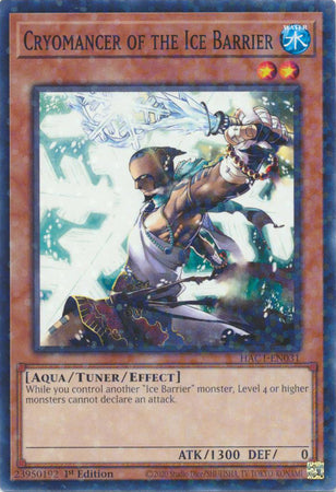 Cryomancer of the Ice Barrier (Duel Terminal) [HAC1-EN031] Common | Chromatic Games