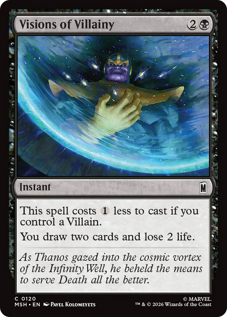Visions of Villainy [Marvel Super Heroes] | Chromatic Games
