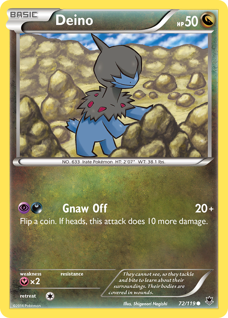 Deino (72/119) [XY: Phantom Forces] | Chromatic Games