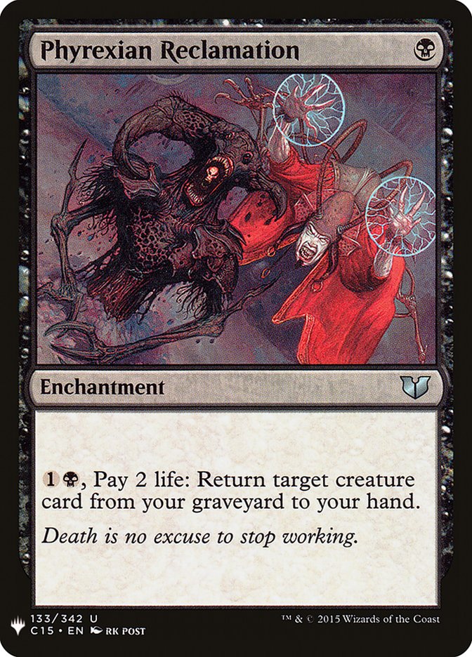 Phyrexian Reclamation [Mystery Booster] | Chromatic Games