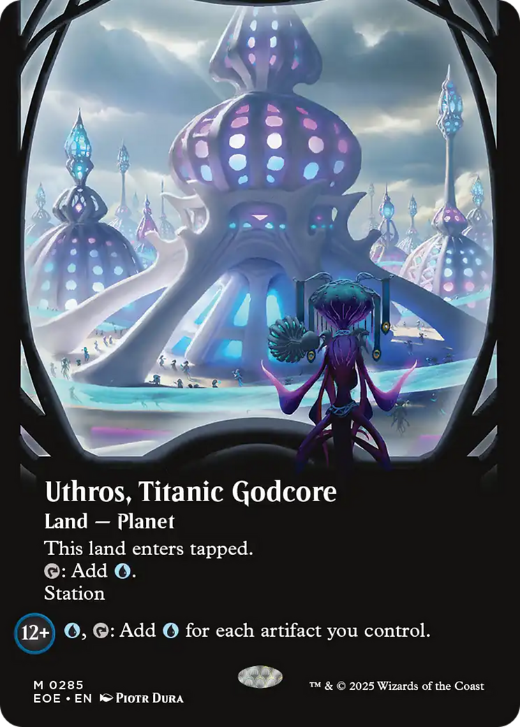 Uthros, Titanic Godcore (Borderless) [Edge of Eternities] | Chromatic Games