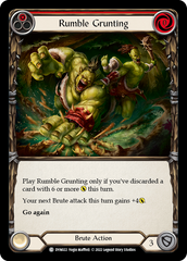 Rumble Grunting (Red) [DYN022] (Dynasty)  Rainbow Foil | Chromatic Games