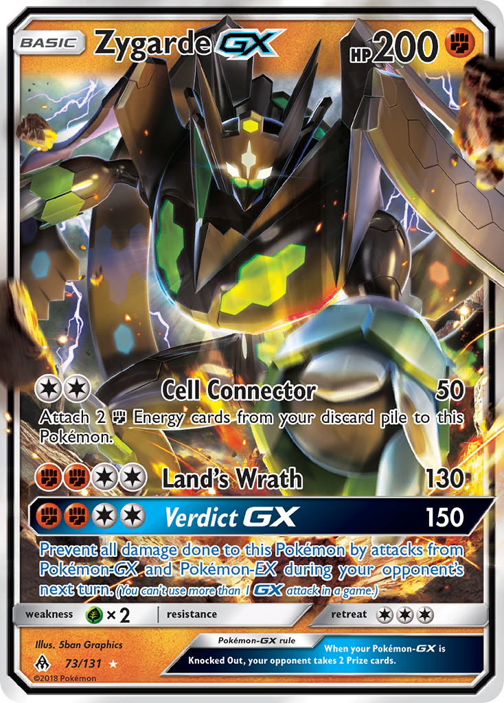 Zygarde GX (73/131) [Sun & Moon: Forbidden Light] | Chromatic Games