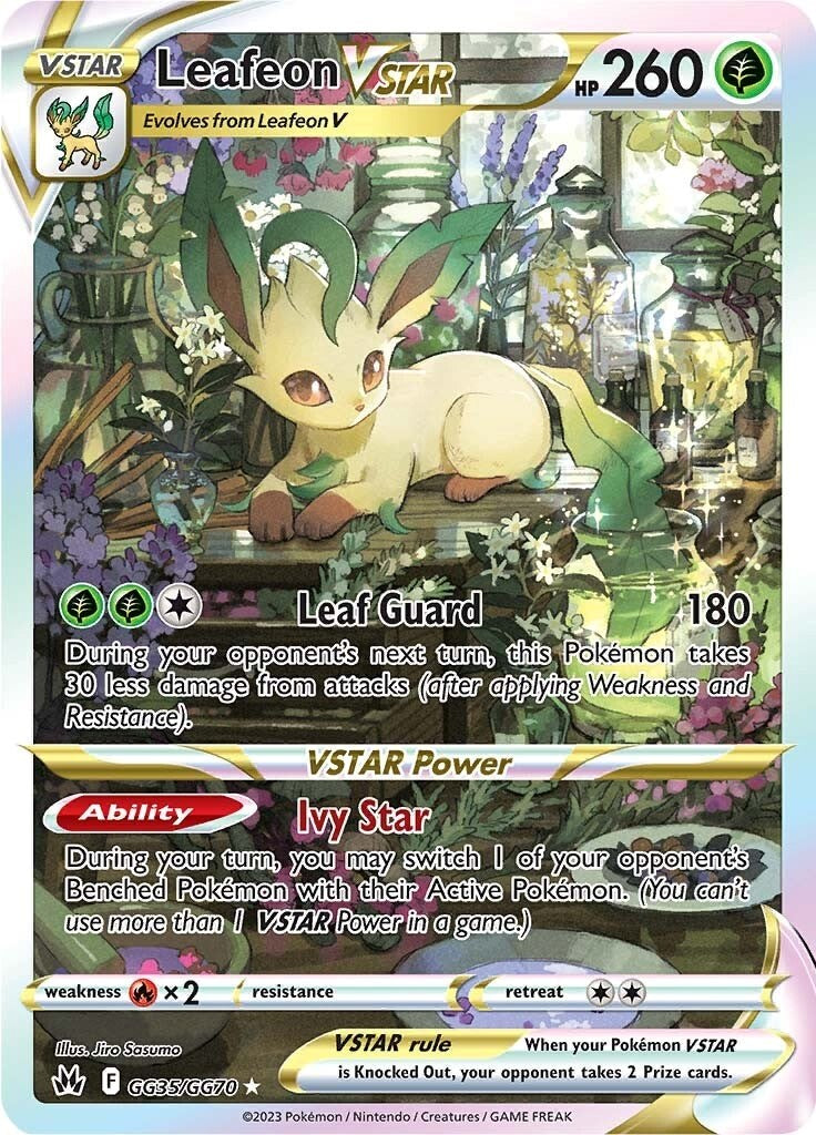 Leafeon VSTAR (GG35/GG70) [Sword & Shield: Crown Zenith] | Chromatic Games