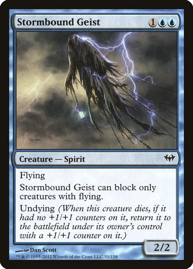 Stormbound Geist 51/158 (Dark Ascension)  | Chromatic Games
