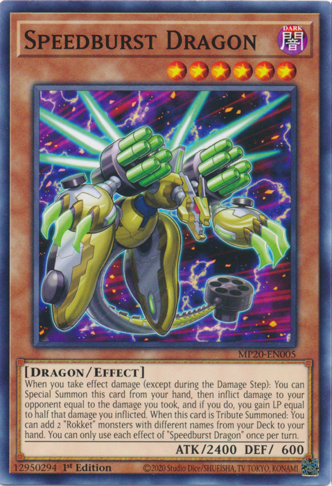 Speedburst Dragon [MP20-EN005] Common | Chromatic Games