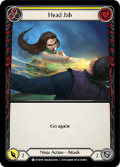 Head Jab (Yellow) [U-WTR099] (Welcome to Rathe Unlimited)  Unlimited Rainbow Foil | Chromatic Games