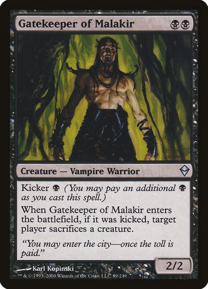Gatekeeper of Malakir 89/249 (Zendikar)  | Chromatic Games