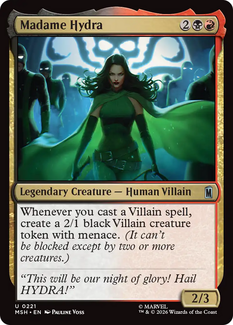 Madame Hydra [Marvel Super Heroes] | Chromatic Games