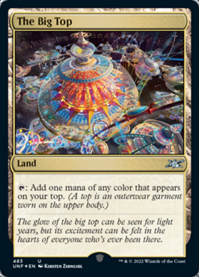 The Big Top (Galaxy Foil) [Unfinity] | Chromatic Games