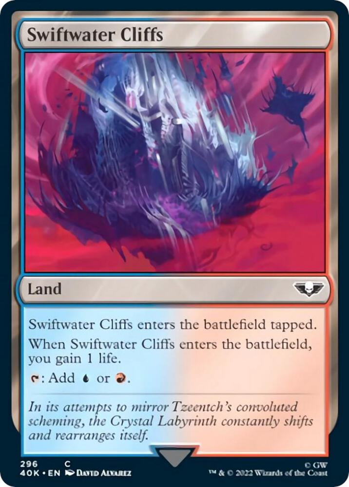 Swiftwater Cliffs 296/617 (Universes Beyond: Warhammer 40,000)  | Chromatic Games