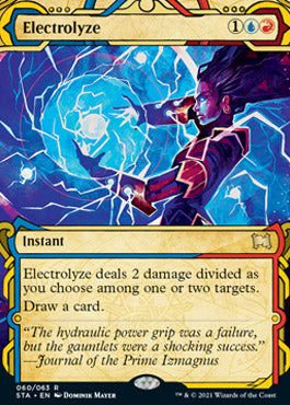 Electrolyze (Foil Etched) [Strixhaven: Mystical Archive] | Chromatic Games