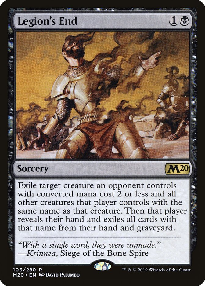 Legion's End 106/280 (Core Set 2020)  - Foil | Chromatic Games