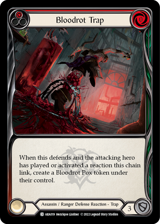 Bloodrot Trap [ARA019] (Outsiders Arakni Blitz Deck) | Chromatic Games