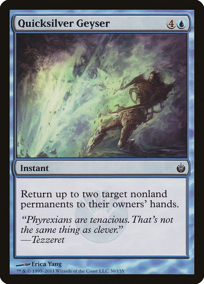 Quicksilver Geyser 30 (Mirrodin Besieged)  | Chromatic Games