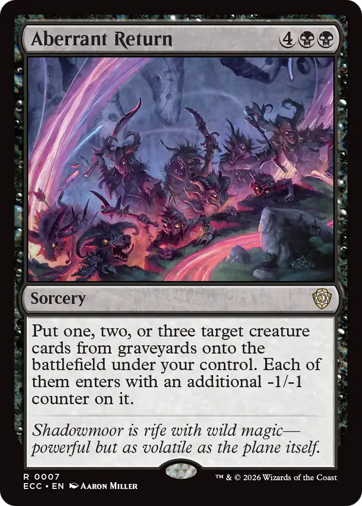 Aberrant Return [Lorwyn Eclipsed Commander] | Chromatic Games