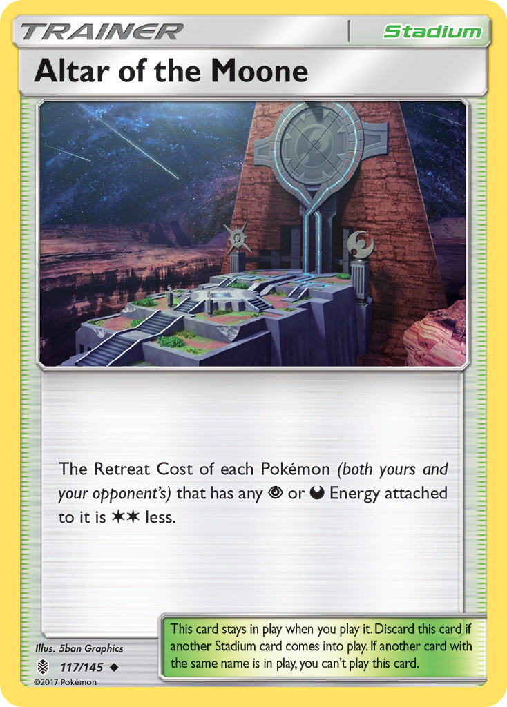 Altar of the Moone (117/145) [Sun & Moon: Guardians Rising] | Chromatic Games