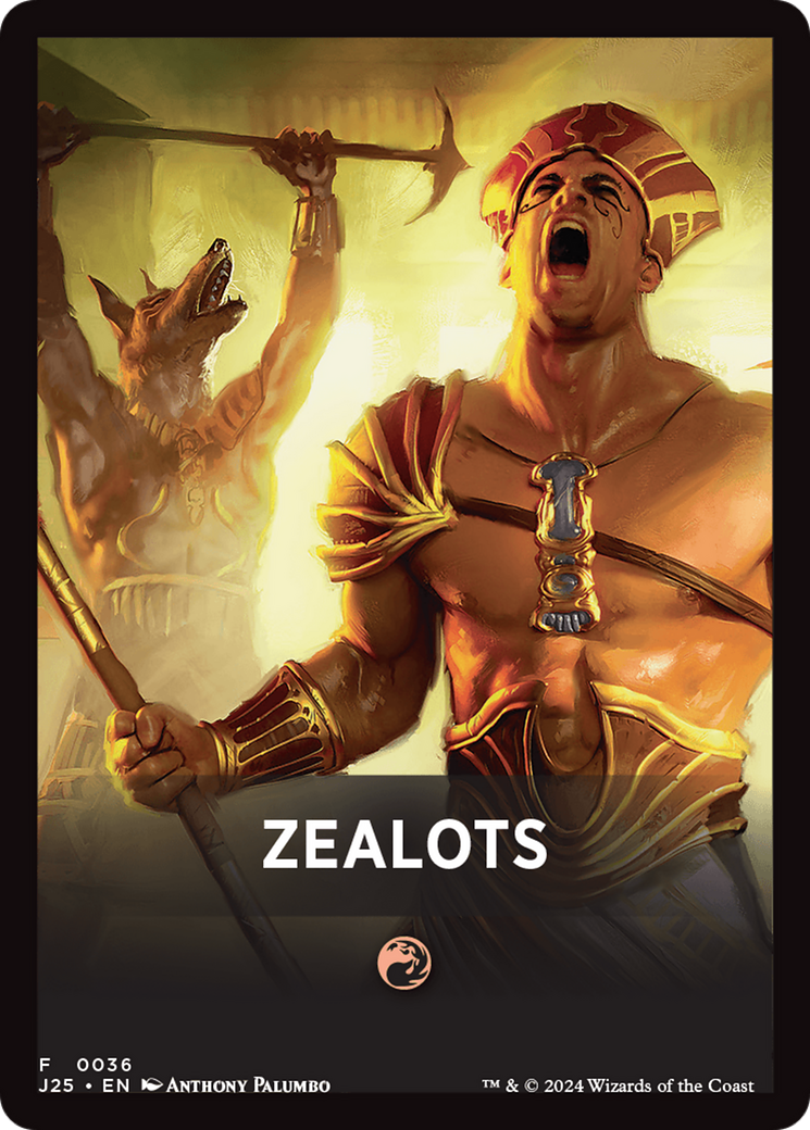 Zealots Theme Card [Foundations Jumpstart Front Cards] | Chromatic Games