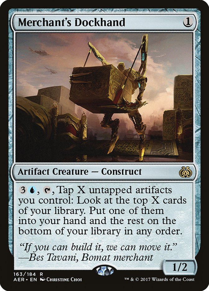 Merchant's Dockhand 163/184 (Aether Revolt)  | Chromatic Games