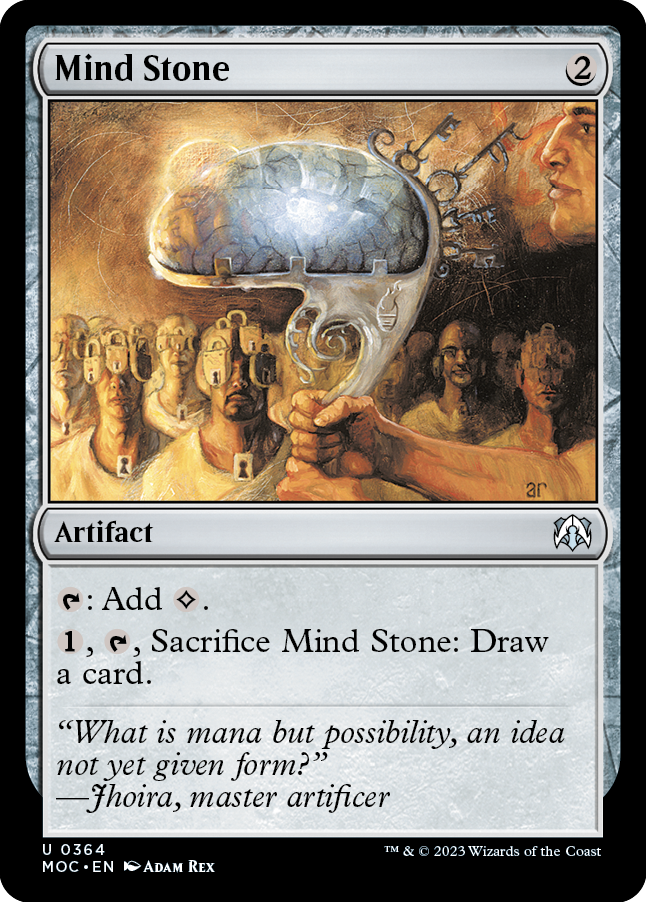 Mind Stone [March of the Machine Commander] | Chromatic Games