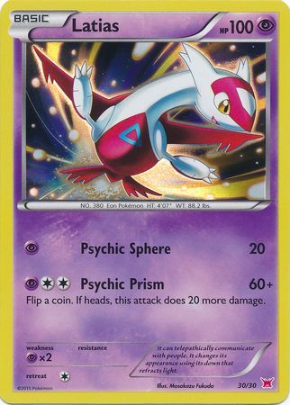 Latias (30/30) [XY: Trainer Kit 2 - Latias] | Chromatic Games