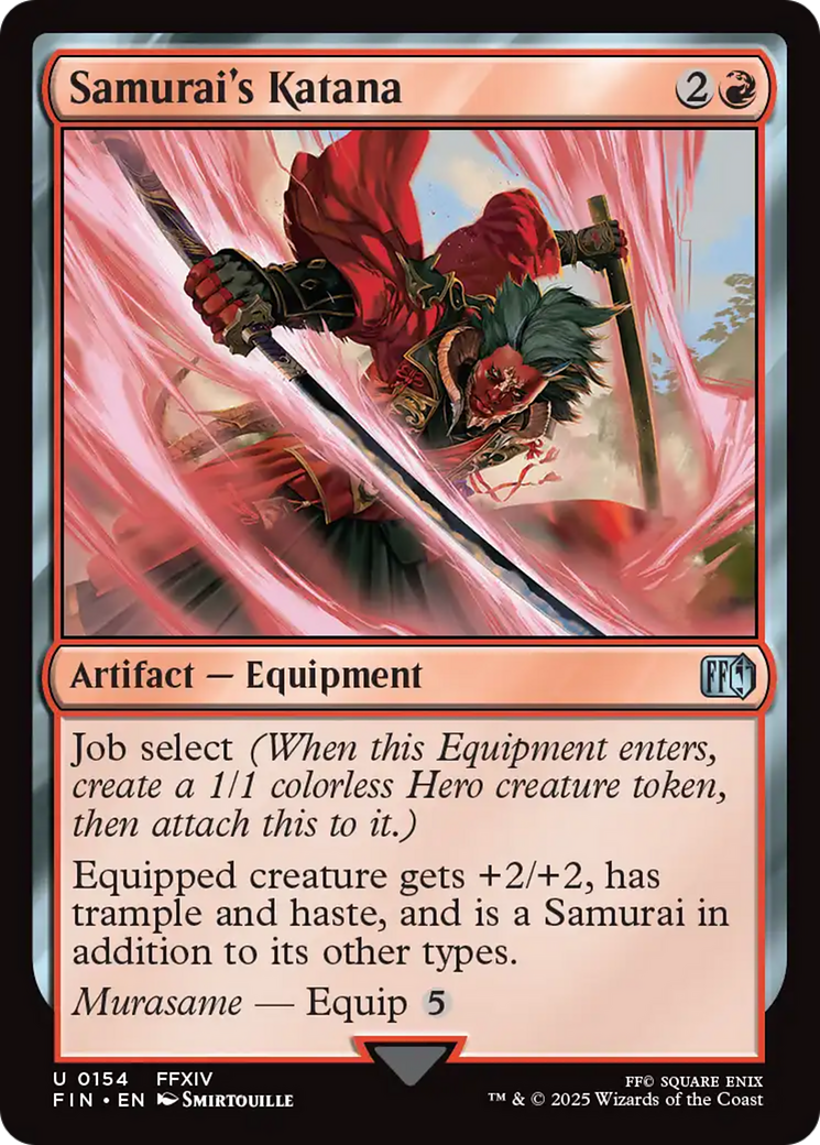 Samurai's Katana [FINAL FANTASY] | Chromatic Games