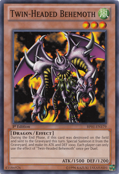 Twin-Headed Behemoth [BP01-EN179] Common | Chromatic Games