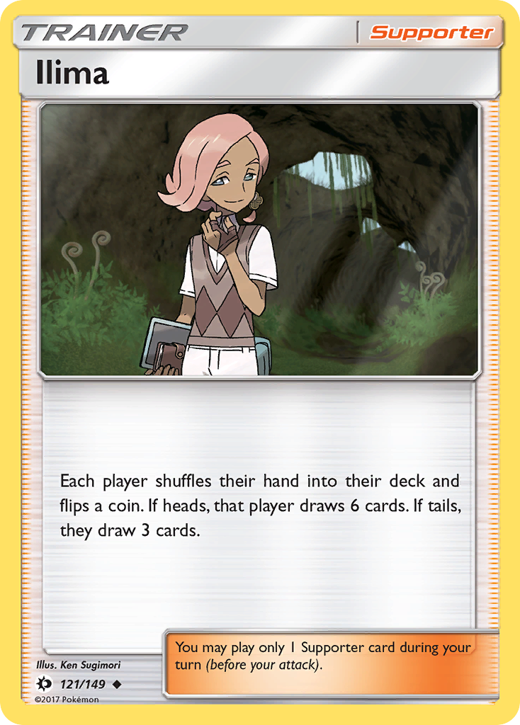 Ilima (121/149) [Sun & Moon: Base Set] | Chromatic Games