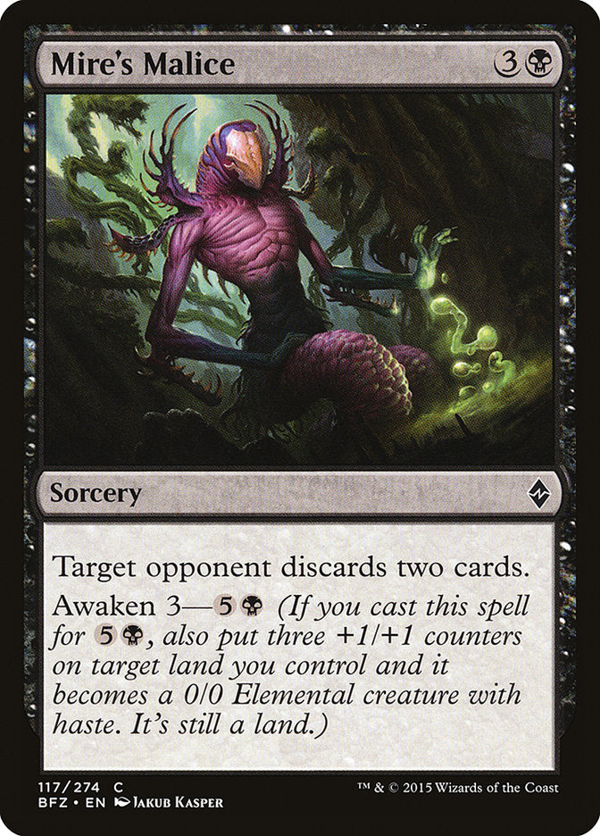 Mire's Malice 117/274 (Battle for Zendikar)  | Chromatic Games