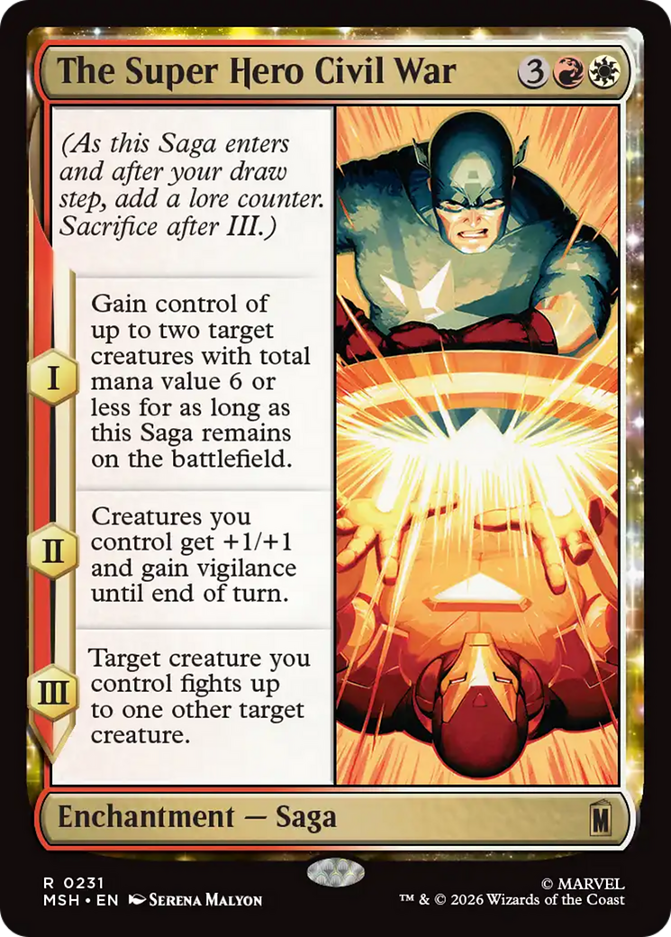 The Super Hero Civil War [Marvel Super Heroes] | Chromatic Games