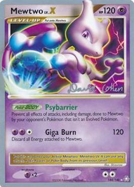 Mewtwo LV.X (144/146) (Stallgon - David Cohen) [World Championships 2009] | Chromatic Games