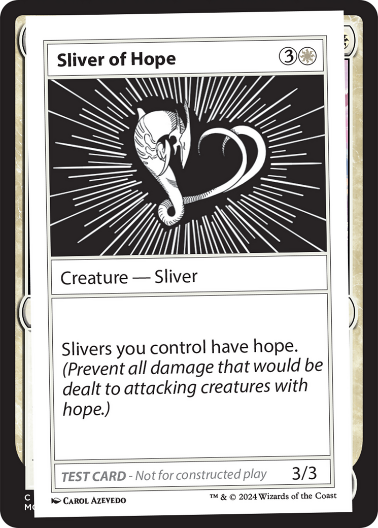 Sliver of Hope [Mystery Booster 2 Playtest Cards] | Chromatic Games