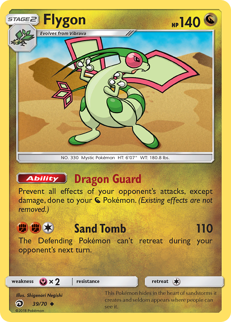 Flygon (39/70) [Sun & Moon: Dragon Majesty] | Chromatic Games