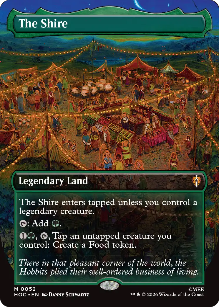 The Shire (Borderless) [The Hobbit: Eternal-Legal] | Chromatic Games