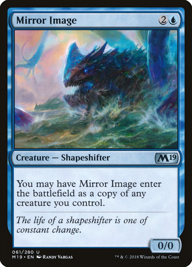 Mirror Image 61/280 (Core Set 2019)  | Chromatic Games