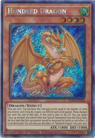 Hundred Dragon [DLCS-EN146] Secret Rare | Chromatic Games
