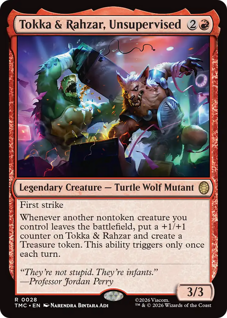 Tokka & Rahzar, Unsupervised [Teenage Mutant Ninja Turtles Commander] | Chromatic Games