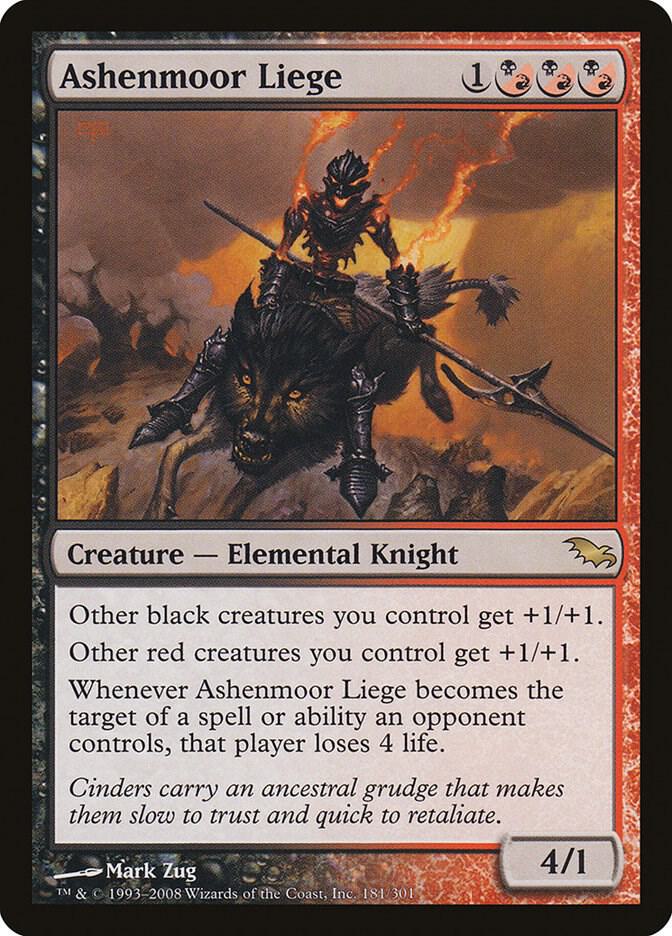 Ashenmoor Liege 181/301 (Shadowmoor)  | Chromatic Games
