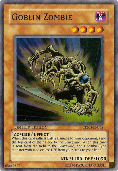 Goblin Zombie [CRMS-ENSE2] Super Rare | Chromatic Games
