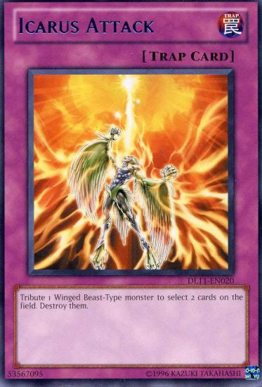 Icarus Attack (Blue) [DL11-EN020] Rare | Chromatic Games
