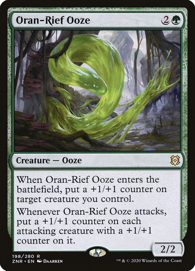 Oran-Rief Ooze 198/280 (Zendikar Rising)  | Chromatic Games