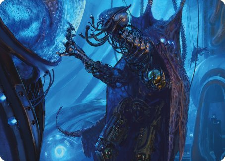 Atmosphere Surgeon Art Card [Phyrexia: All Will Be One Art Series] | Chromatic Games