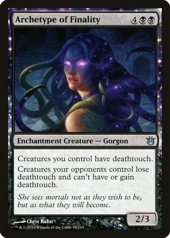 Archetype of Finality 58 (Born of the Gods)  - Foil | Chromatic Games