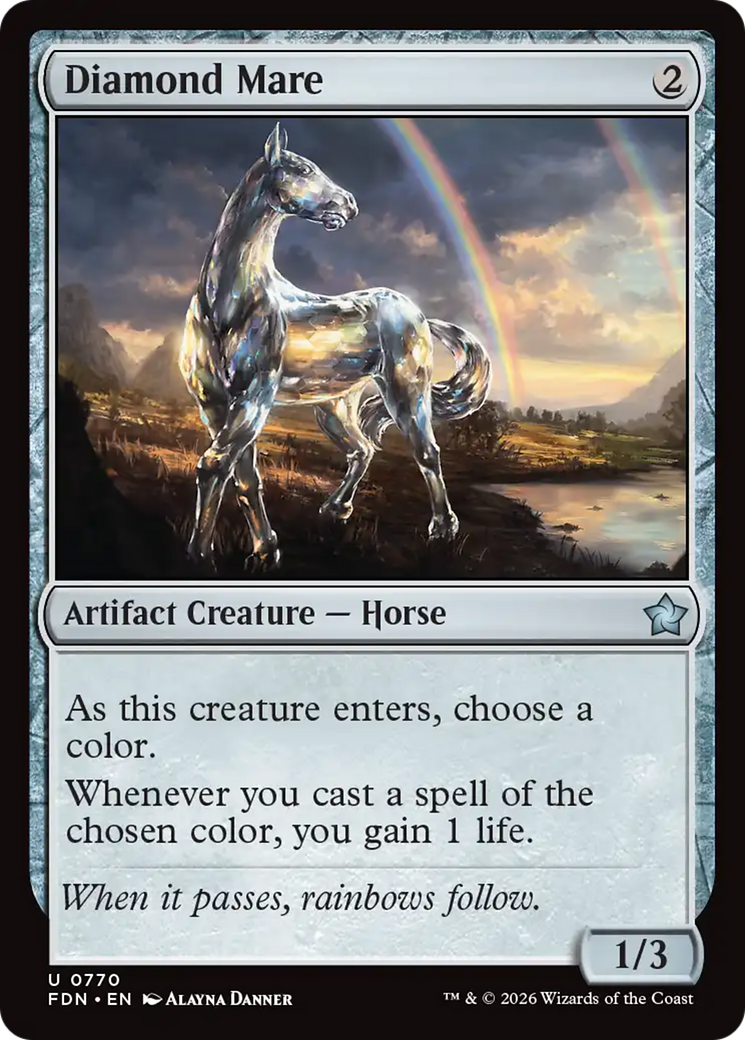 Diamond Mare (0770) [Foundations] | Chromatic Games